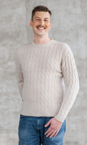 JOOSEP men´s sweater Light Beige